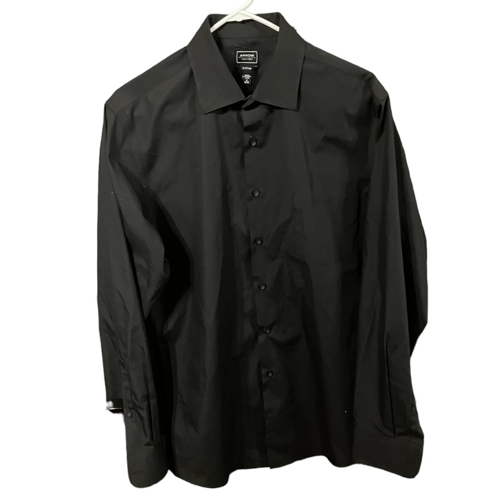 ARROW MENS DRESS SHIRT FITTED SIZE 16 34/35